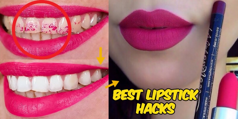 lipstick hacks pink