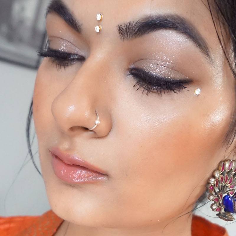 rakhi 2017 makeup look