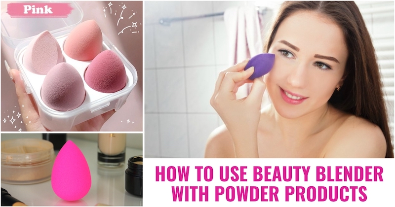 Beauty Blender With Powder