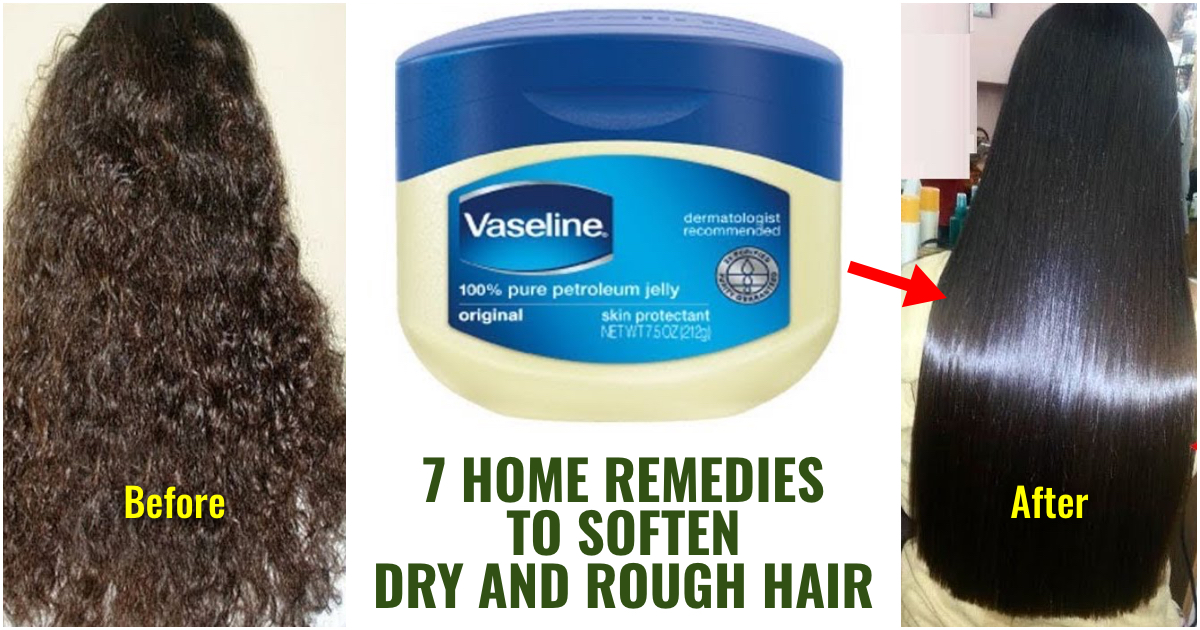 8 Home Remedies to Soften Dry and Rough Hair 