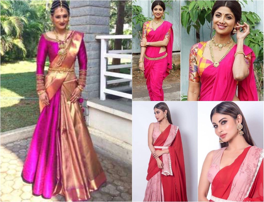saree draping style