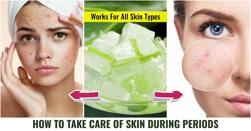 Skincare during periods