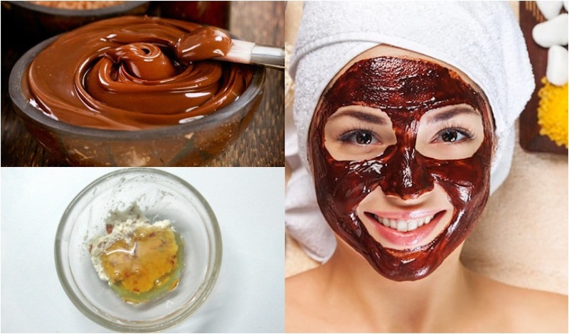 DIY Rice Powder and Cocoa Powder Facial Scrub 