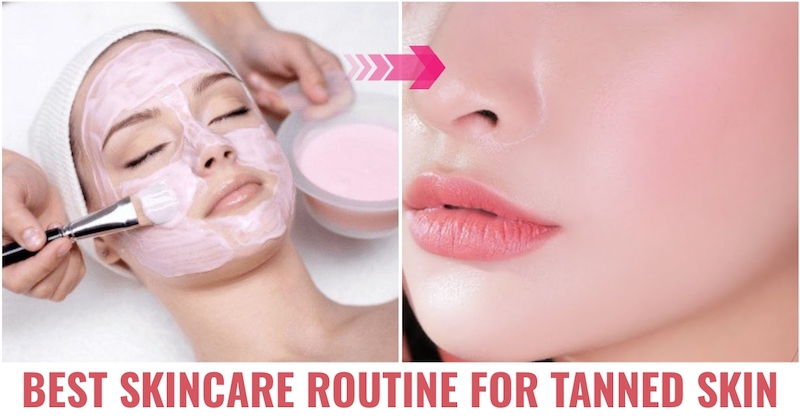 Skincare for tanned skin