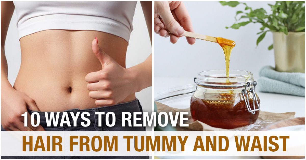 10 Ways to Get Rid of Stomach Hair | Remove Abdominal Hair