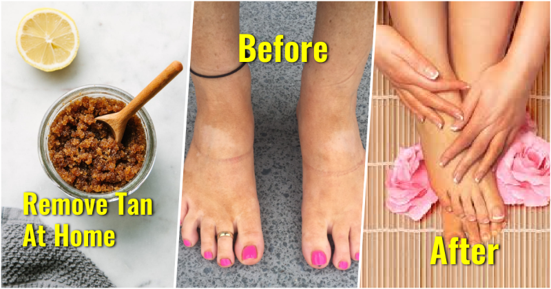 10 Tan removal pedicure