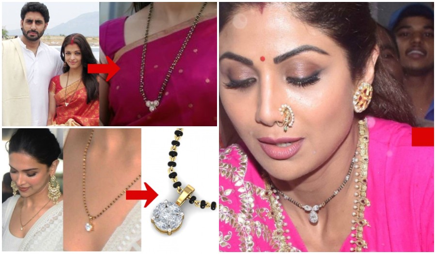 Shilpa Shetty Hot Nangi Photo - 10 Mangalsutra Designs Of Bollywood Actresses | Makeupandbeauty.com