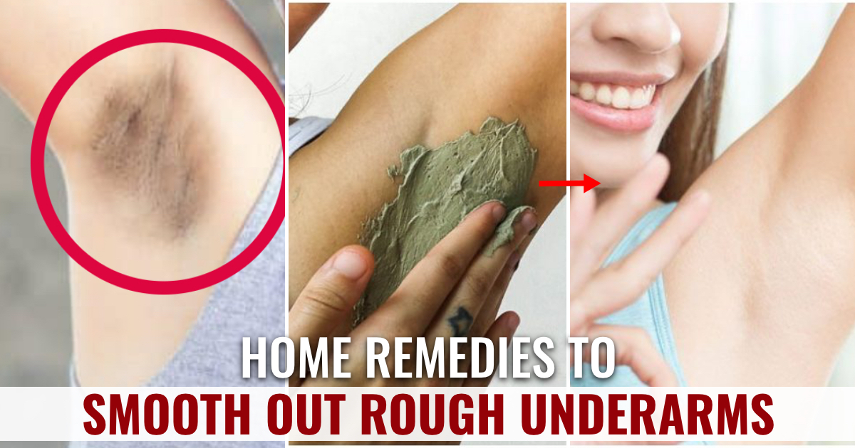 8 Home Remedies to Smoothen Rough Underarm Skin 
