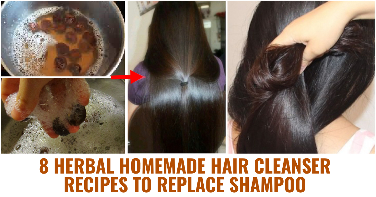 8 Hair Cleanser Recipes To Replace Shampoo 