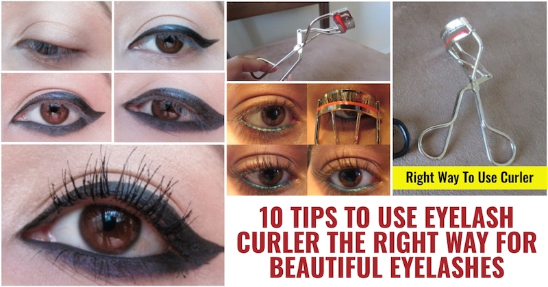 Eyelash curler for beautiful eyelashes