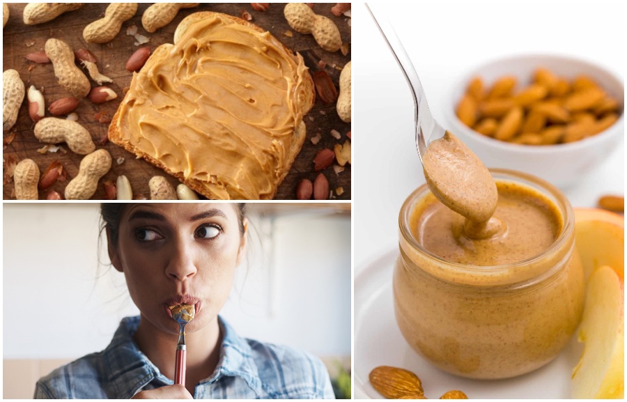 almond and peanut butter