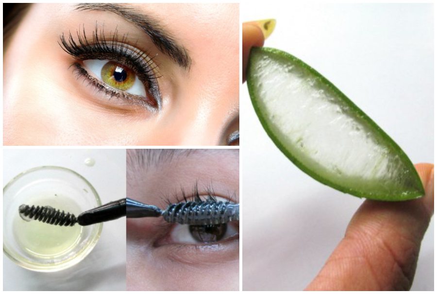 homemade eyelash gels
