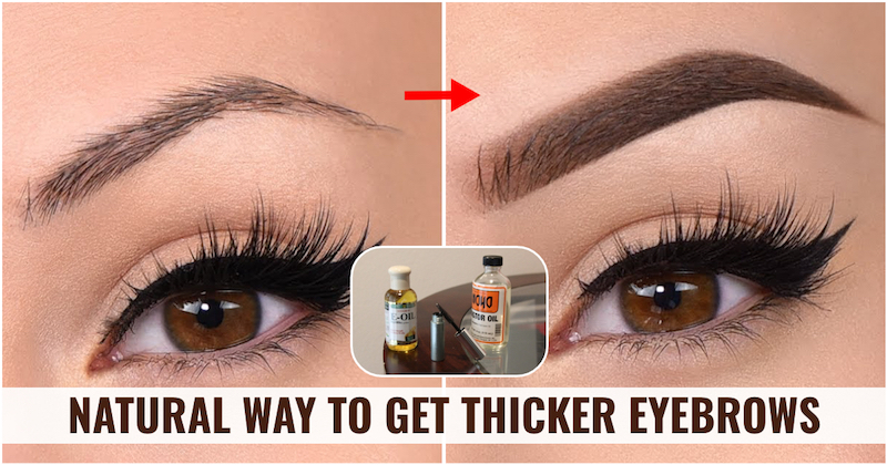 Grow thicker eyebrows