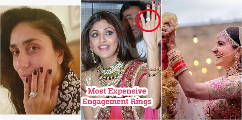 Beautiful Engagement Rings of Bollywood Stars