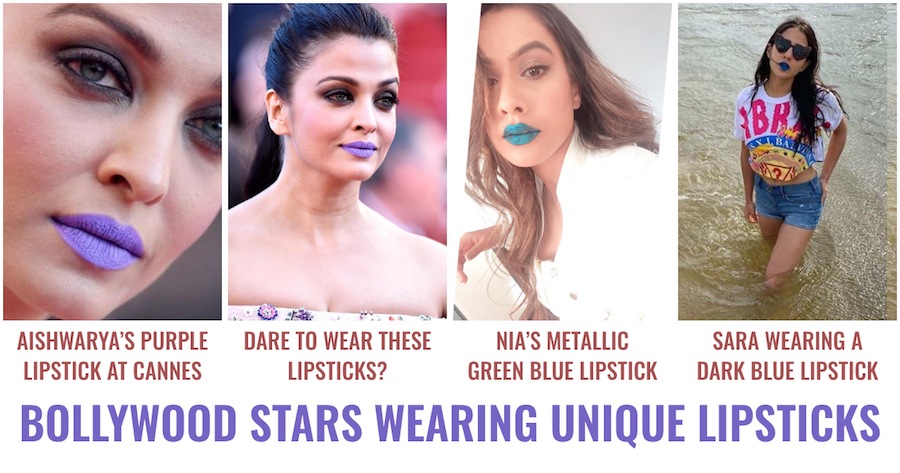 Bollywood lipstick shades