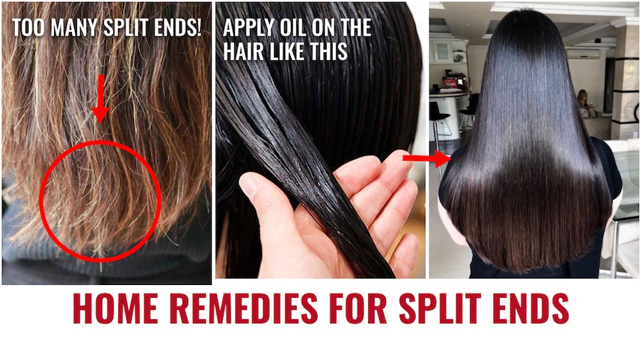 Home Remedies for split end hair