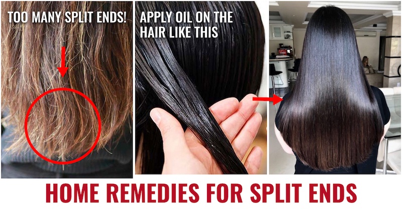 Home Remedies for split ends