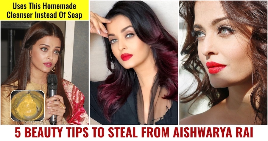5 Beauty Tips To Steal From Aishwarya Rai 