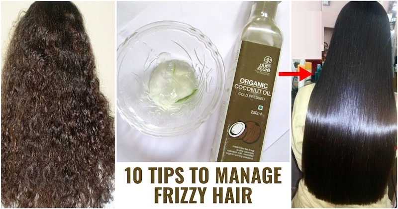 Tips To Manage Frizzy and Curly Hair