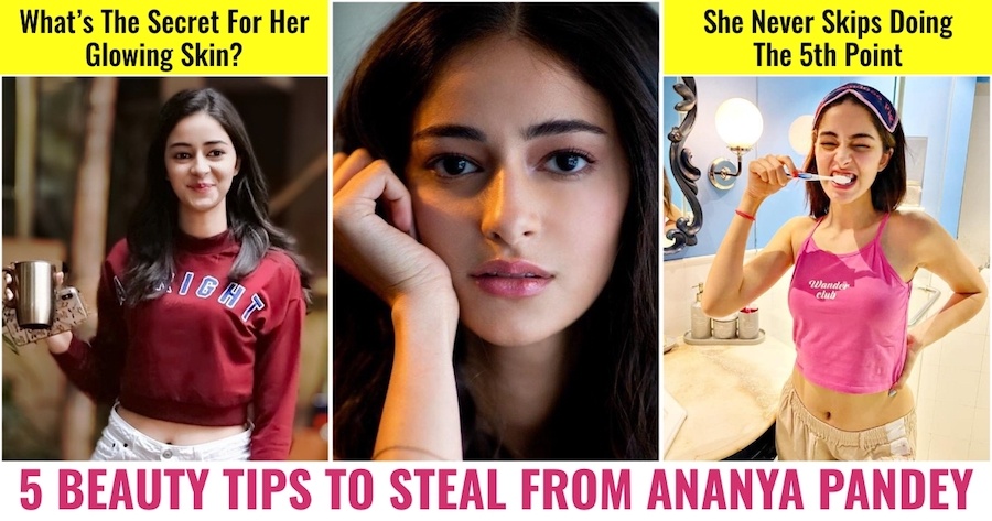 Beauty Tips From Ananya Pandey