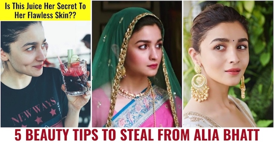 Beauty Tips from Alia Bhatt