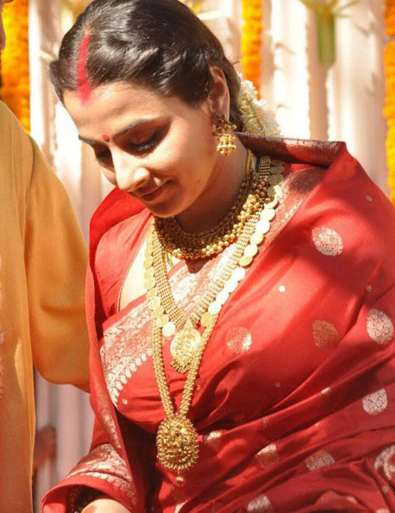 vidya-balan-wedding-saree-gorgeous-look-still