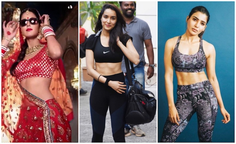 Bollywood Actresses with the Best Abs