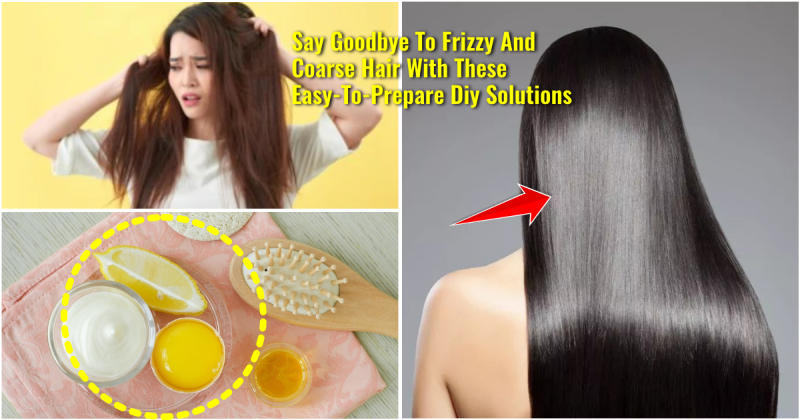 12 Natural Ways To Soften Frizzy Hair 