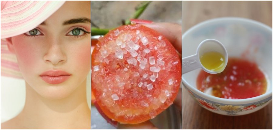 Tomatoes for glowing skin