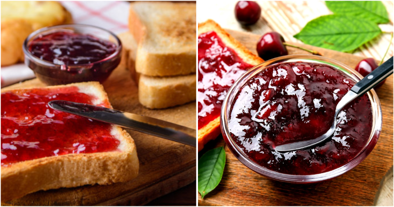 jam and breads