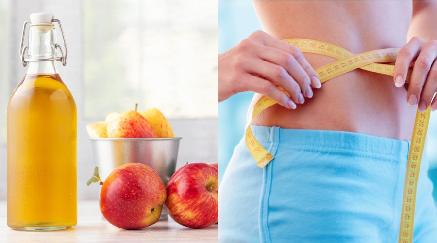 Apple Cider Vinegar Helps with Weight Loss
