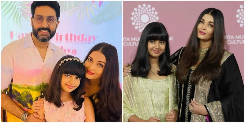 Aishwarya and Aardhya Trolled For Hairstyle