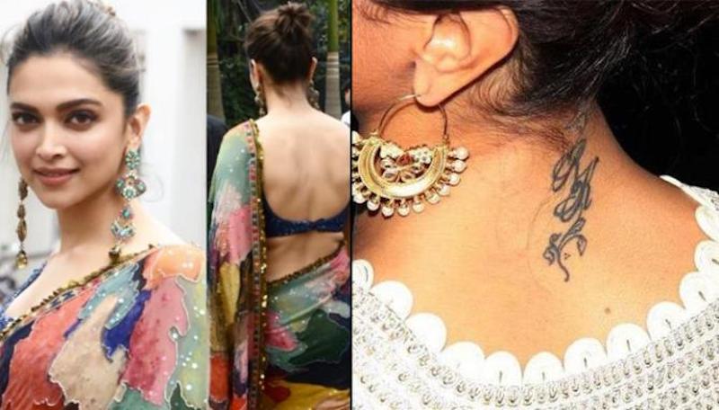 Deepika Padukone Removes 'RK' Tattoo from Nape? [PHOTOS + VIDEO] - IBTimes  India