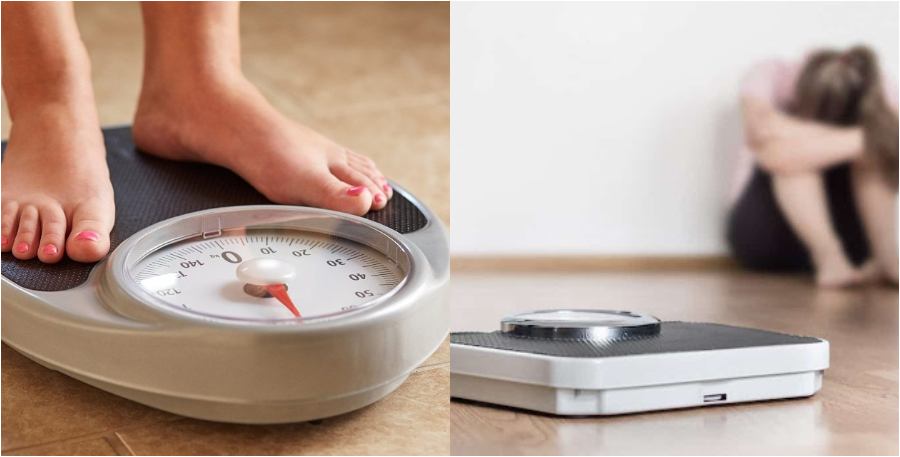 Weight Loss Journey weighing scale