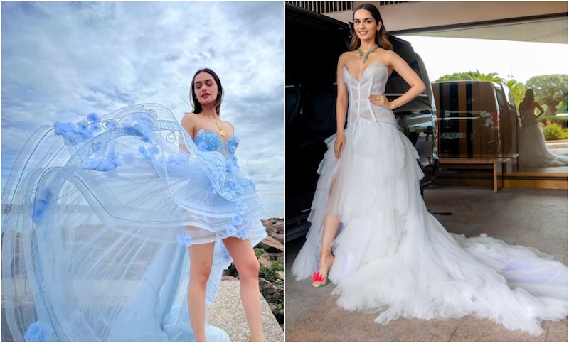 Manushi Chillar Steals Show at Cannes