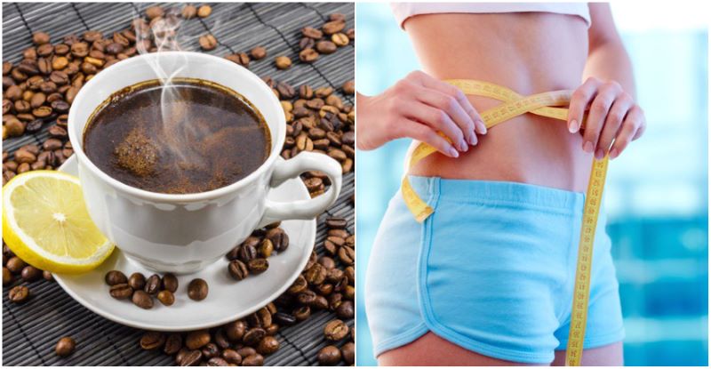 Drinking coffee with lemon can help you lose weight