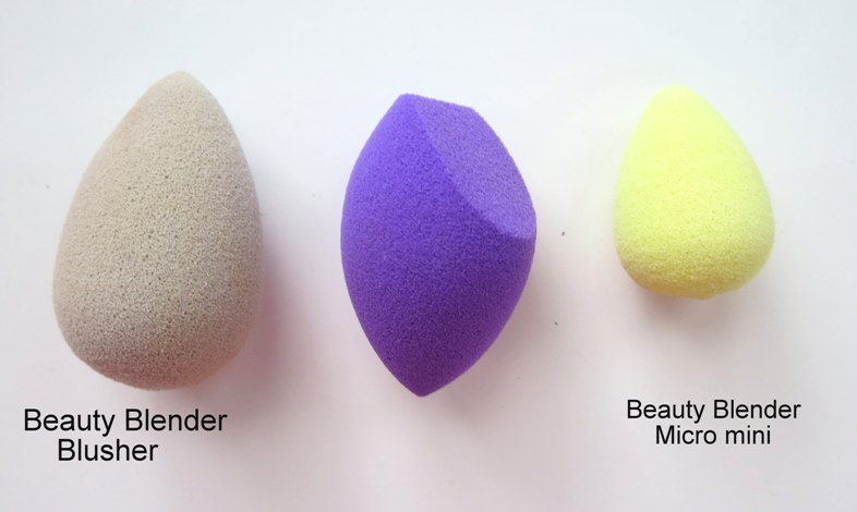 Real Techniques 2 Miracle Mini Eraser Sponges comparison with other sponges