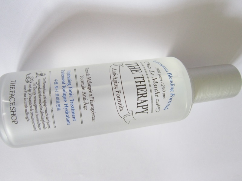 The Face Shop The Therapy Hydrating Tonic Treatment Review