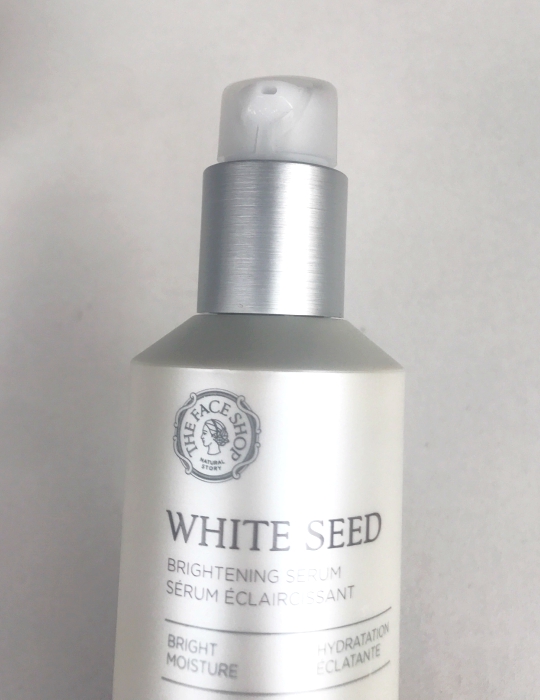 The Face Shop White Seed Brightening Serum Packaging